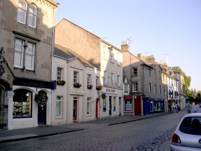 Main Street, Kelso, Scotland.